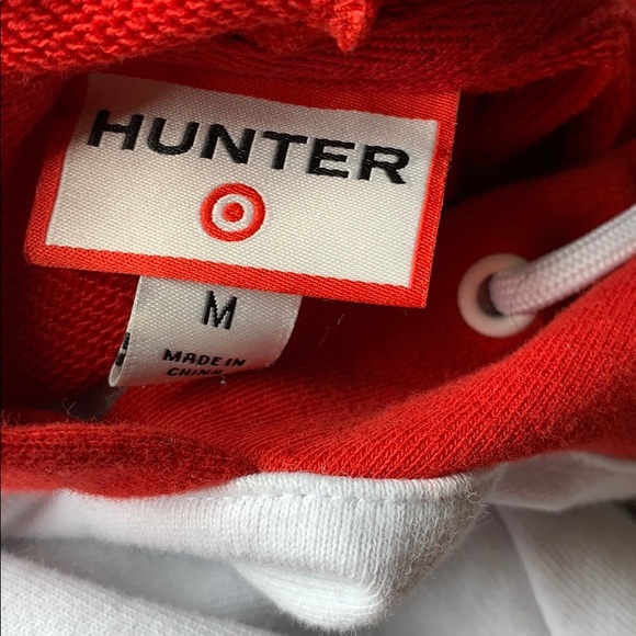 Hunter for Target Women’s Red/White Hoodie - Picture 3 of 4